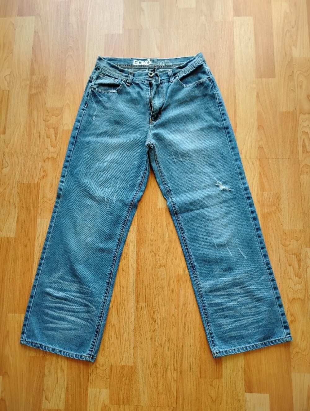 Ecko Unlimited Blue Straight Jeans